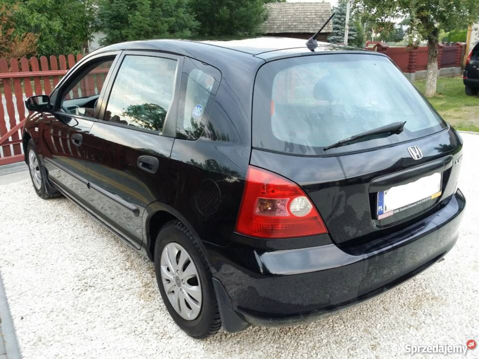 Honda Civic VII 2003r KLIMA 5 Drzwi Ekonomiczna Motoryzacja Kłyż