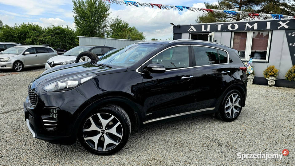 Kia Sportage GT I właściciel 16 Benzyna177 elektrochrom. lusterka boczne Świdnica sprzedam