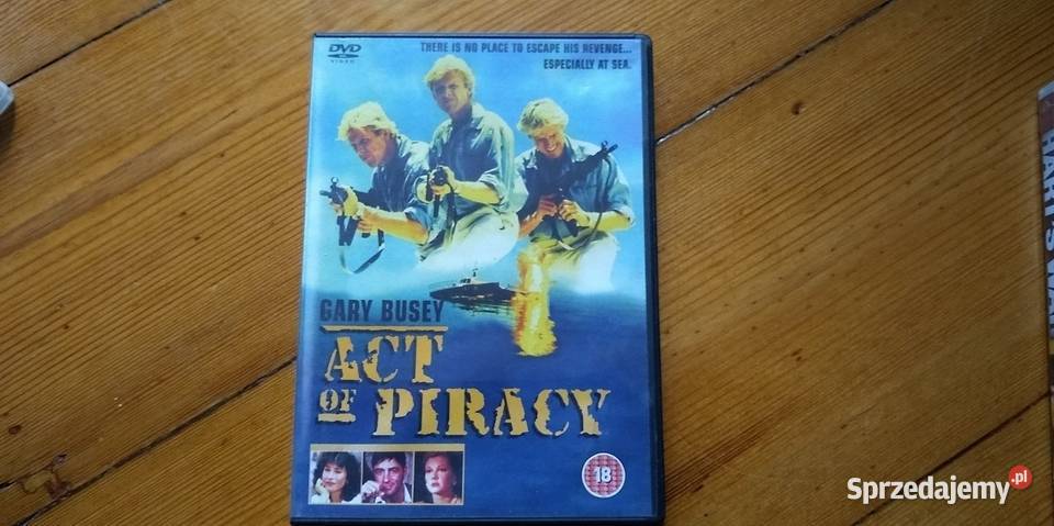 DVD Stary fillm Akt piractwa z Gary Busey i Bydgoszcz sprzedam