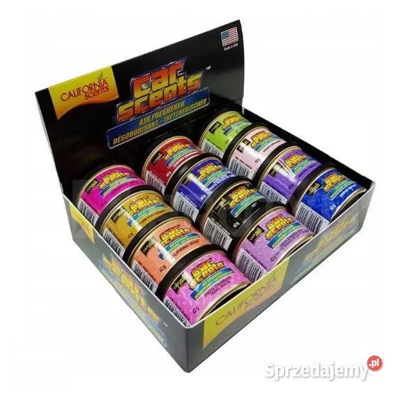 Zapachy samochodowe California Scents Olsztyn