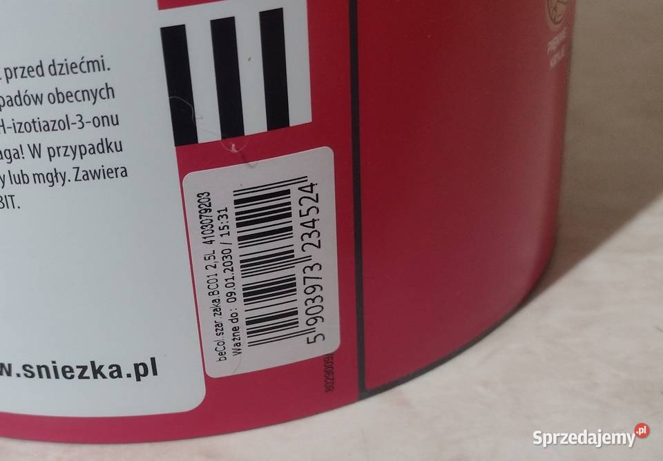 Śnieżka beColour BC01 szary zakamarek 25 l Libiąż