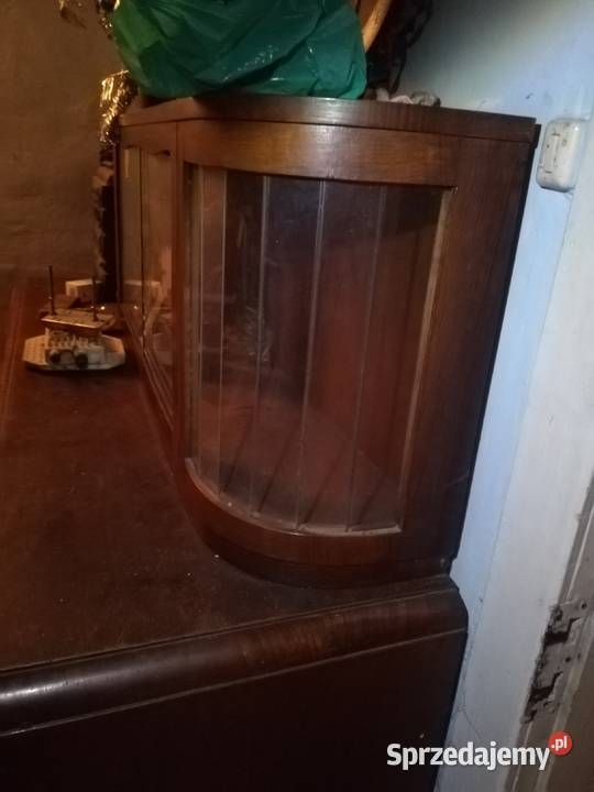 Nadstawka bufetu z PRL stan kompletny oszklony sprzedam