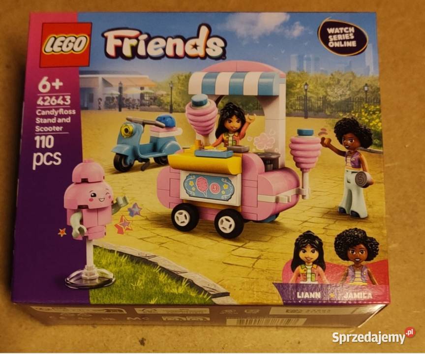 LEGO Friends Stoisko z watą cukrową i skuter sprzedam
