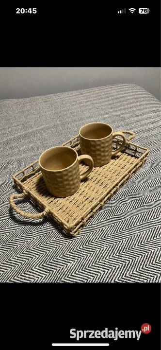 Taca i dwa kubki Synsay Nowe 30zl Blękwit