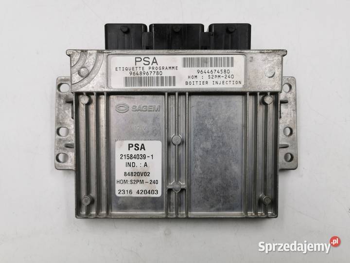 Sterownik Silnika Citroen C5 18 16v 6FZ Wyszków