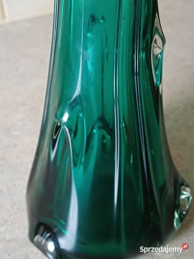 Vintage wazonszklo Porcelana i szkło Nowy Targ