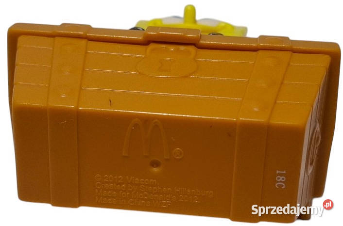 SpongeBob Kanciastoporty McDonalds 2012 Zabawka Czeladź