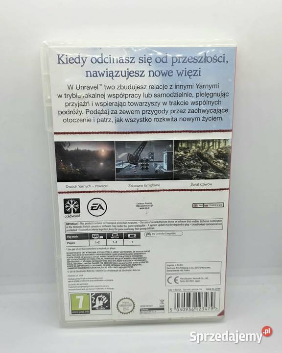 Gra Unravel Two Nintendo Switch warmińsko-mazurskie Elbląg