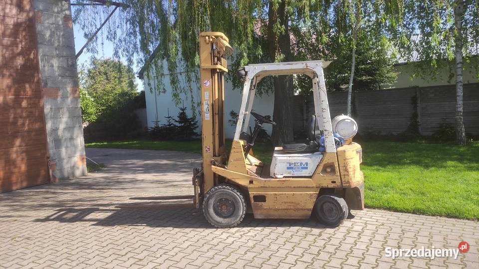 Wózek widłowy TCM Nissan LPG łódzkie