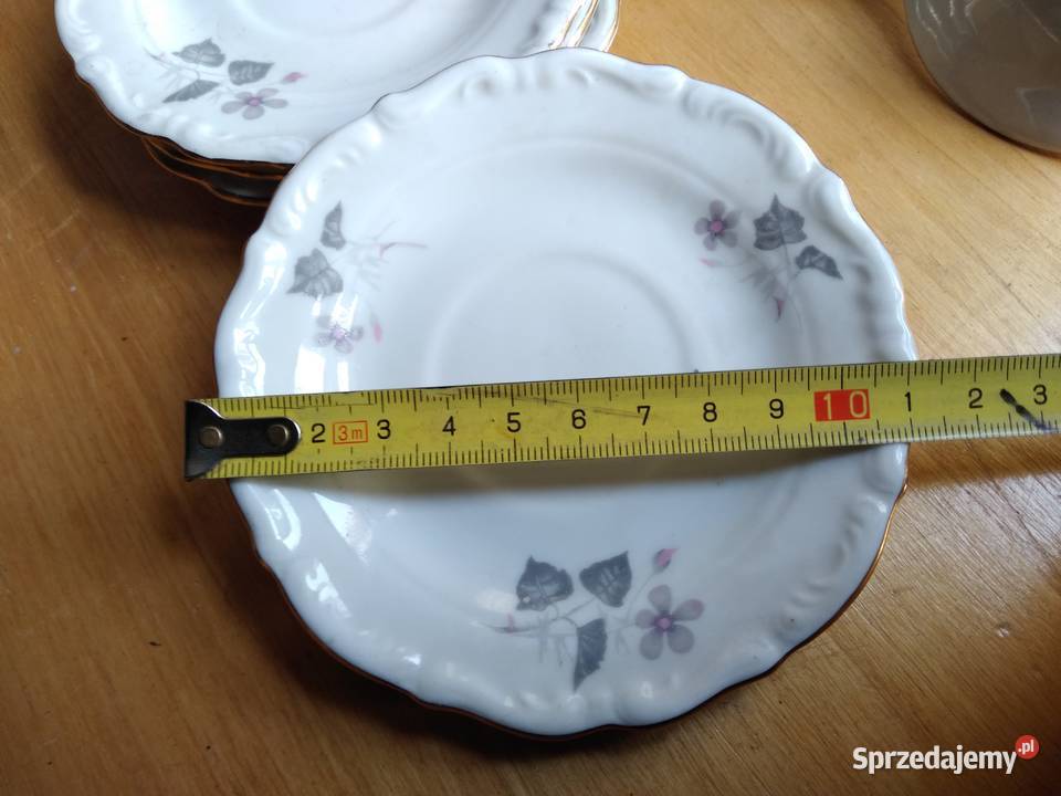 Stara porcelana Bogucice talerzyki pojemniczki Dąbrowa Górnicza