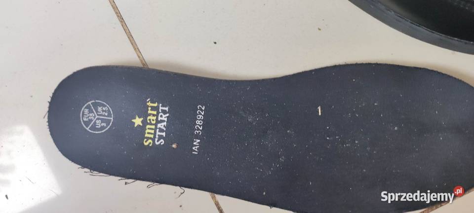 Buty eleganckie komunia święta 35 czarny dolnośląskie