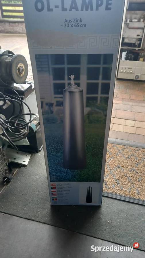 Lampa olejowa do ogrodu Kórnik