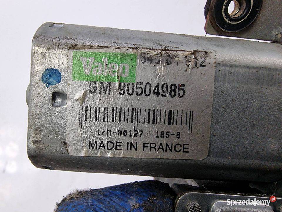 MECHANIZM WYCIERACZEK TYŁ OPEL VECTRA B 90504985 Części samochodowe