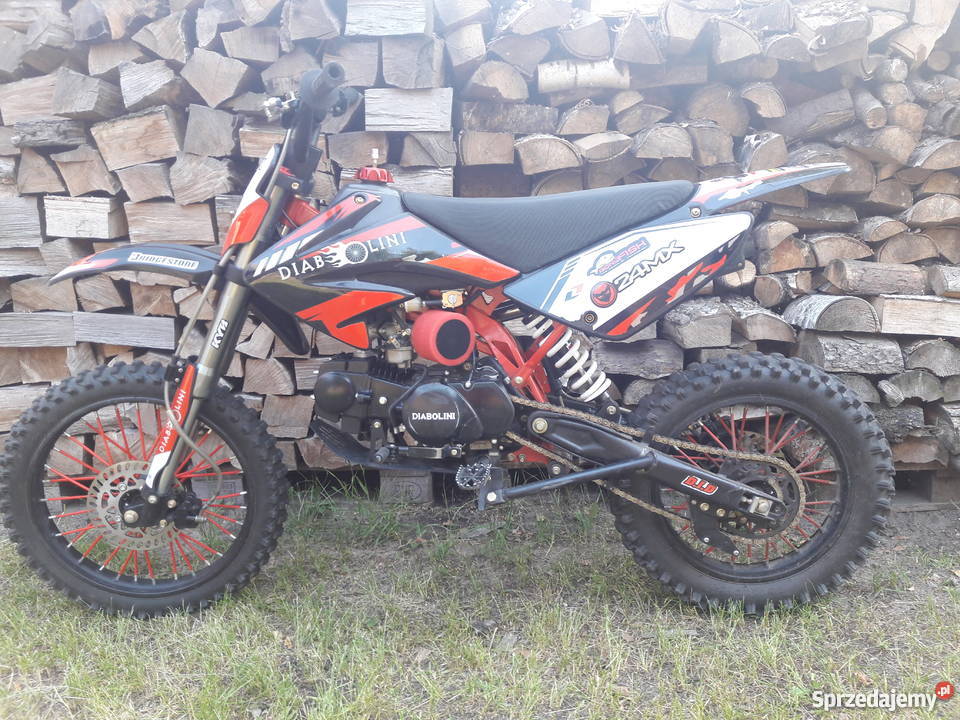 Diabolini 125 AGB37 CROSS 125 Tanio Duże koła 125cm3 Folwark