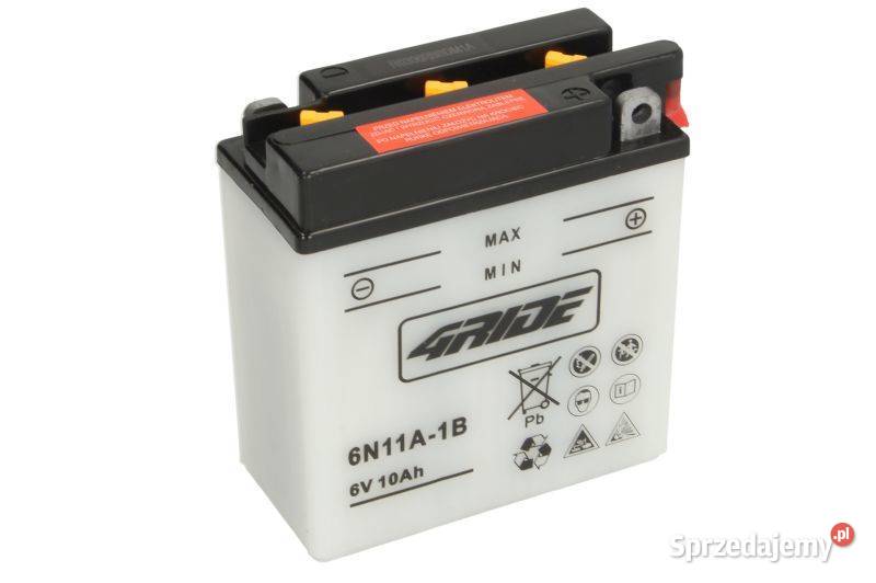 Akumulator motocyklowy 4 RIDE 6N11A1B 6V 11Ah dolnośląskie Wrocław