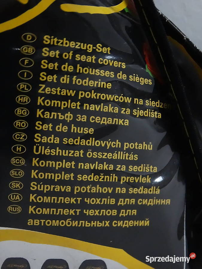 UNIKAT Komplet Pokrowców Samochodowych Ed Hardy Biłgoraj