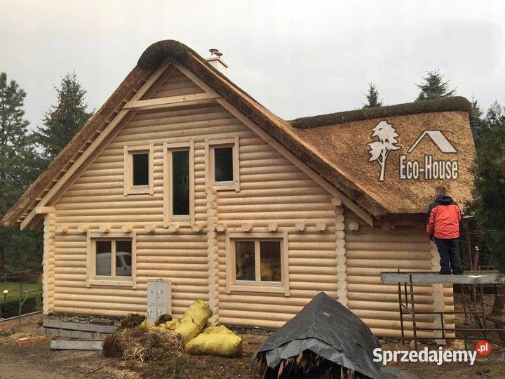DOM Z BALI DREWNIANYCH KRYTY STRZECHĄ Rzeszów