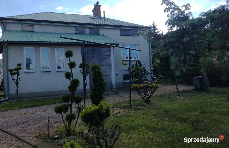 Dom wolnostojący 120m bud gosp z 2 msc garaż 166 Leżajsk