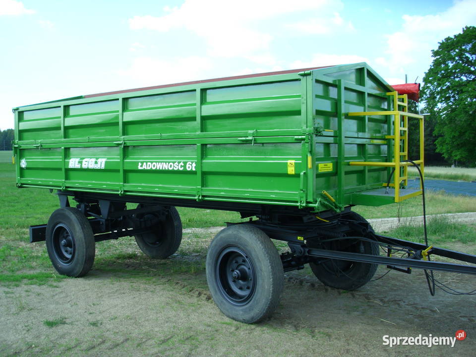 Przyczepa rolnicza wywrotka Przyczepy rolnicze pomorskie Przechlewo