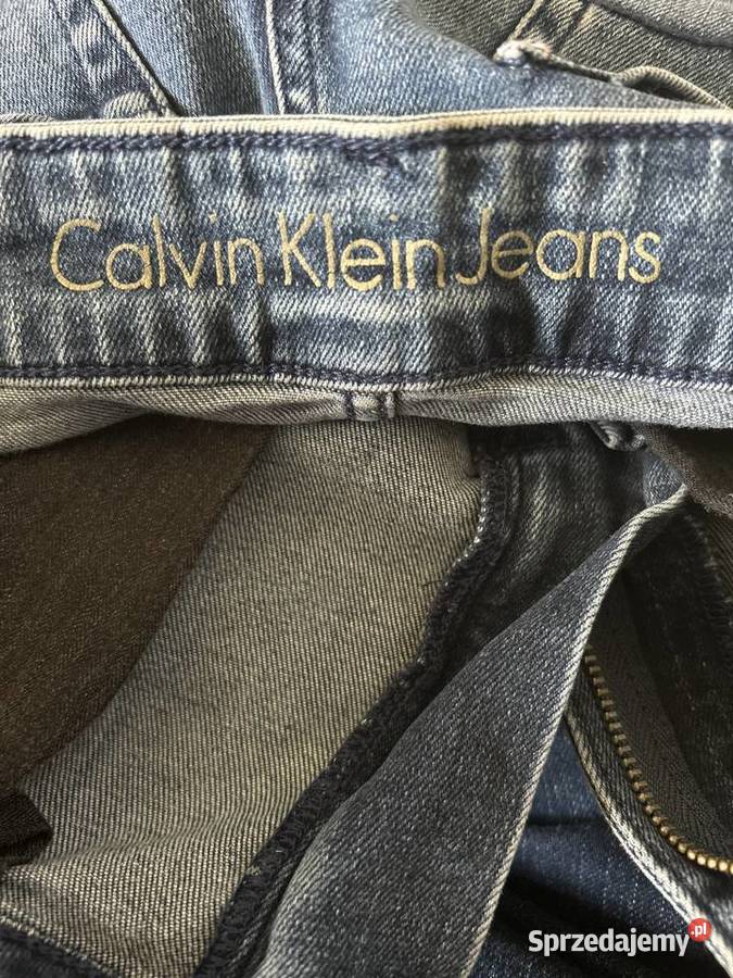 Spodnie jeansowe męskie CALVIN KLEIN 3234 OKAZJA Zamość