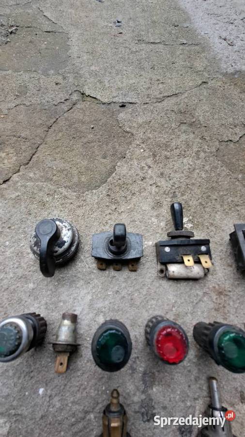 Przełączniki samochodowe PRL Pozostałe wielkopolskie