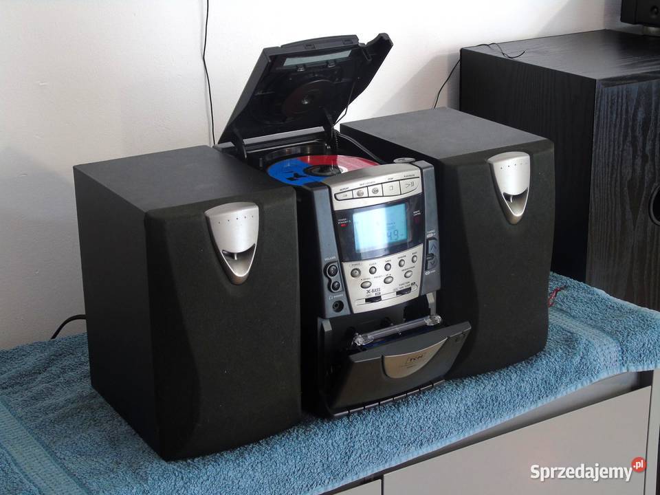 Wieża stereo TCM z kol Radio CD AUX mag DOSTAWA podkarpackie Jasło