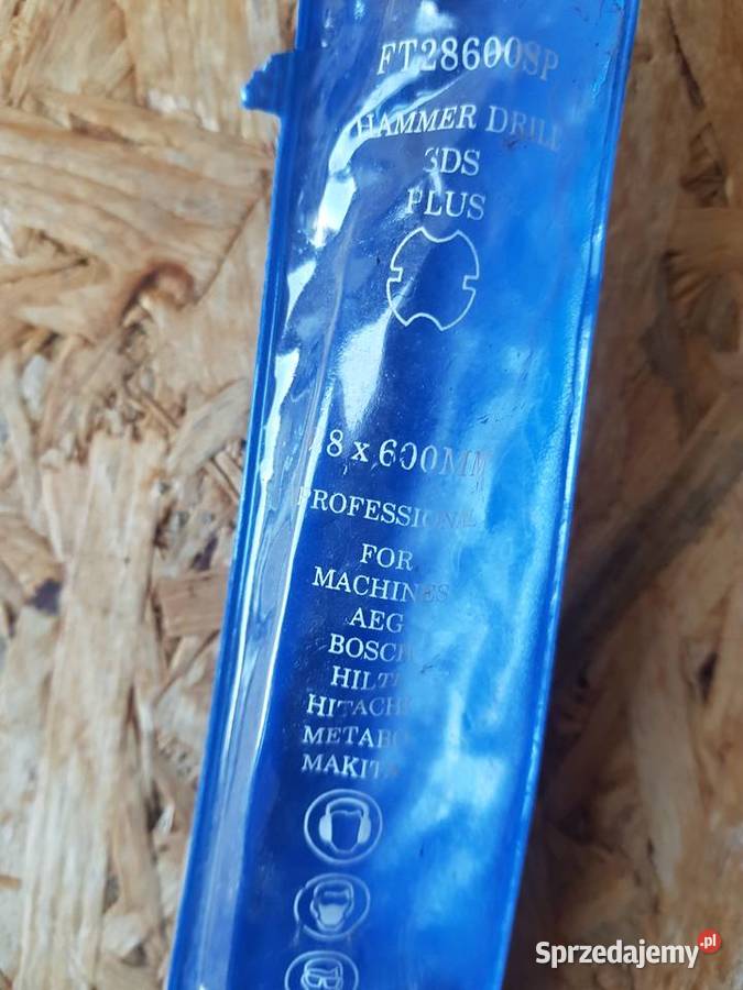 WIERTŁO DO BETONU SDS PLUS duże 28x600 mm Głogowa