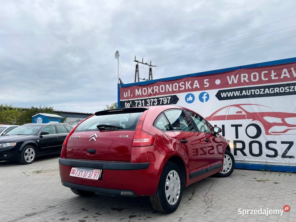Citroen C4 16 HDI2006Klima sprawna5 drzwiZamiana dolnośląskie Wrocław sprzedam