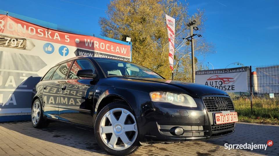 Audi A4 20 TDI HAK Klima Alufelgi Xenon Grzane A4 Wrocław