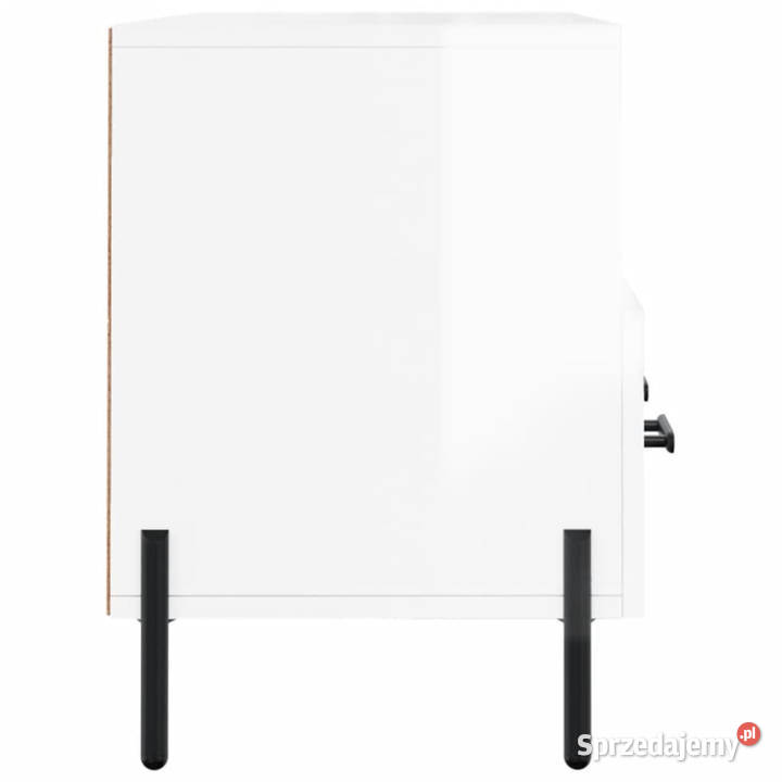Szafka pod TV biała wysoki połysk 102x36x50 Warszawa