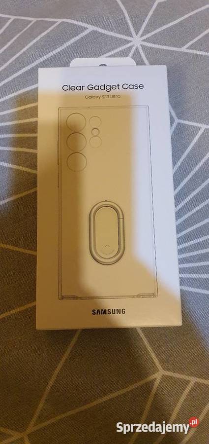 Samsung Galaxy S23 Ultra Etui Clear Gadget Case