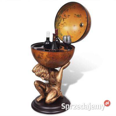 vidaXL Globobar ze wspornikiem w formie Warszawa