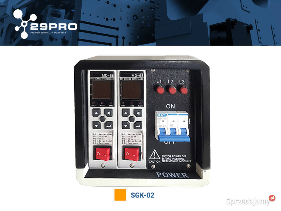 Termoregulator grzanych kanałów Sterownik Pozostałe Sosnowiec