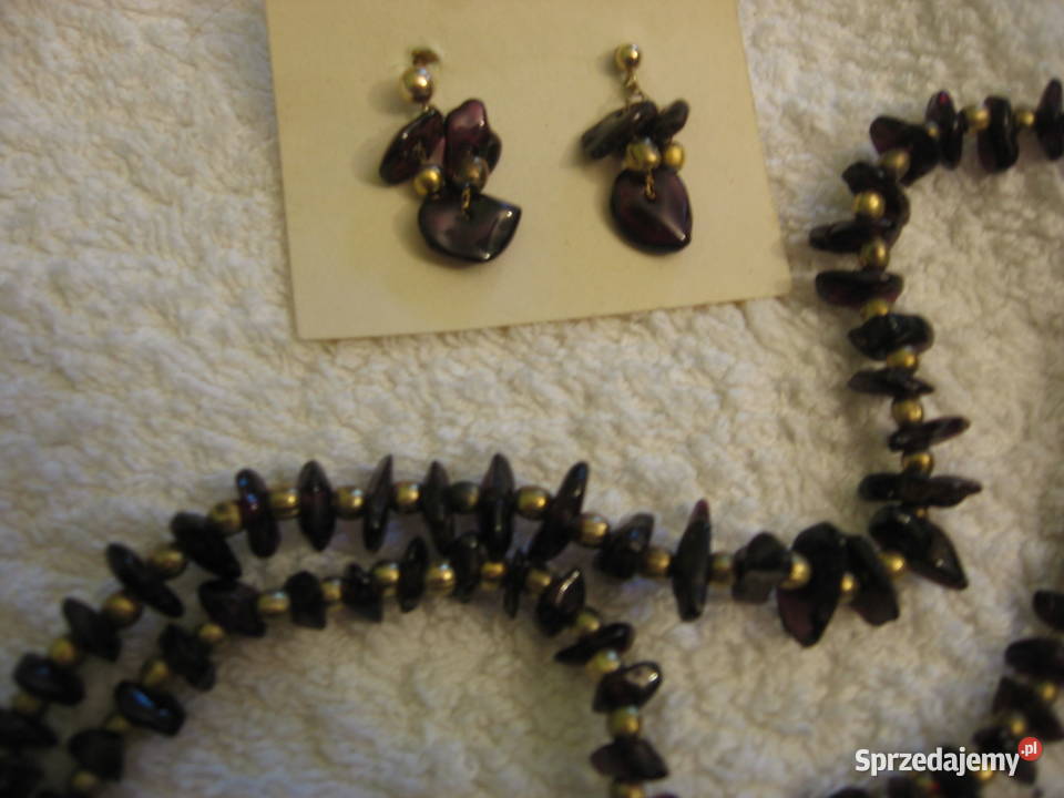 Kolczyki korale w etui Gdańsk