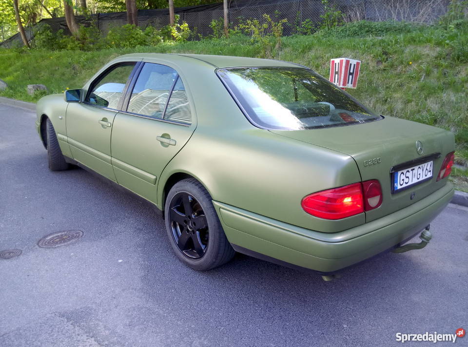 Jedyny taki Czołg Buneswehr Mercedesa W210 Rok produkcji 1996 warmińsko-mazurskie Olsztyn