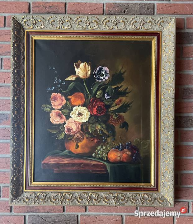 Obrazy rama pozlacana Wyposażenie wnętrz Chrząstowice