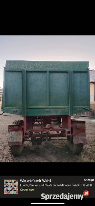 Przyczepa 12 t Wywrotka Niemcy