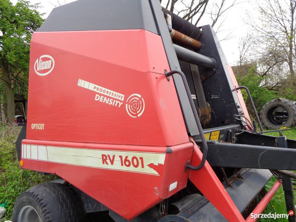 Prasa zmiennokomorowa Vicon RV1601 rotor siatka Mikstat