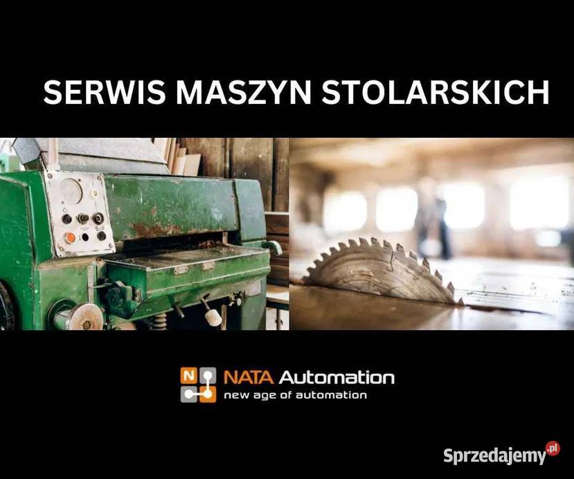 Serwis maszyn stolarskich sterowanie automatyka Serwis maszyn i urządzeń małopolskie Kraków