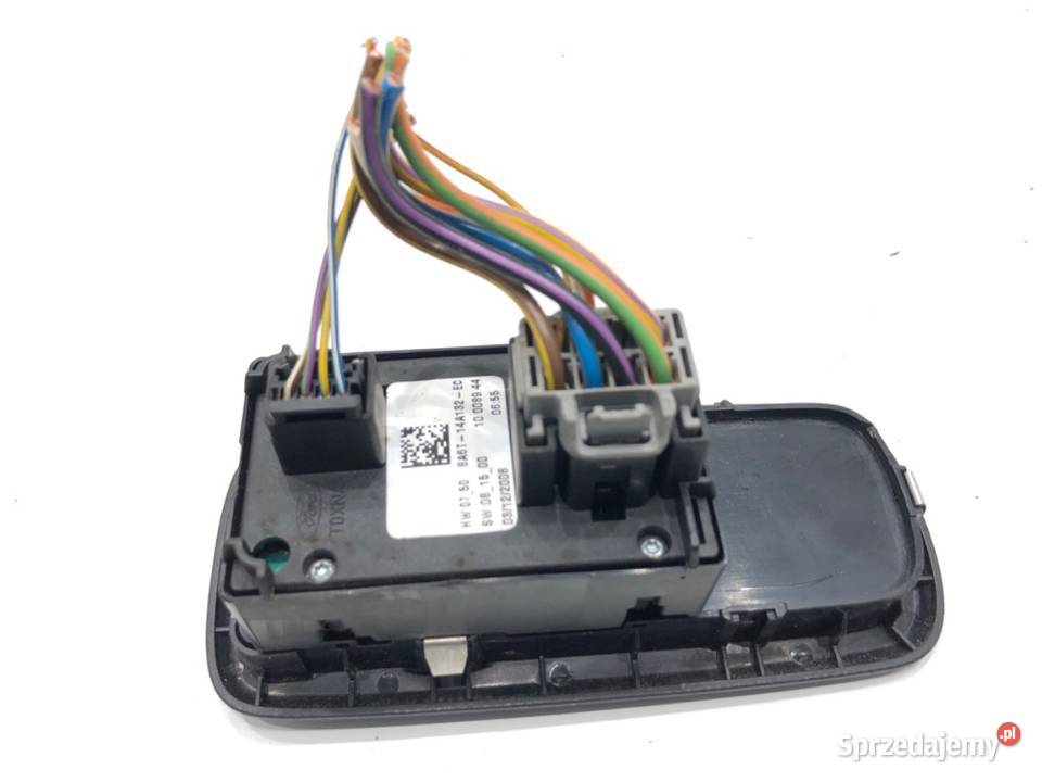 PRZEŁĄCZNIK SZYB FORD FIESTA MK7 8A6T14A132EC Mechanizmy opuszczania szyb