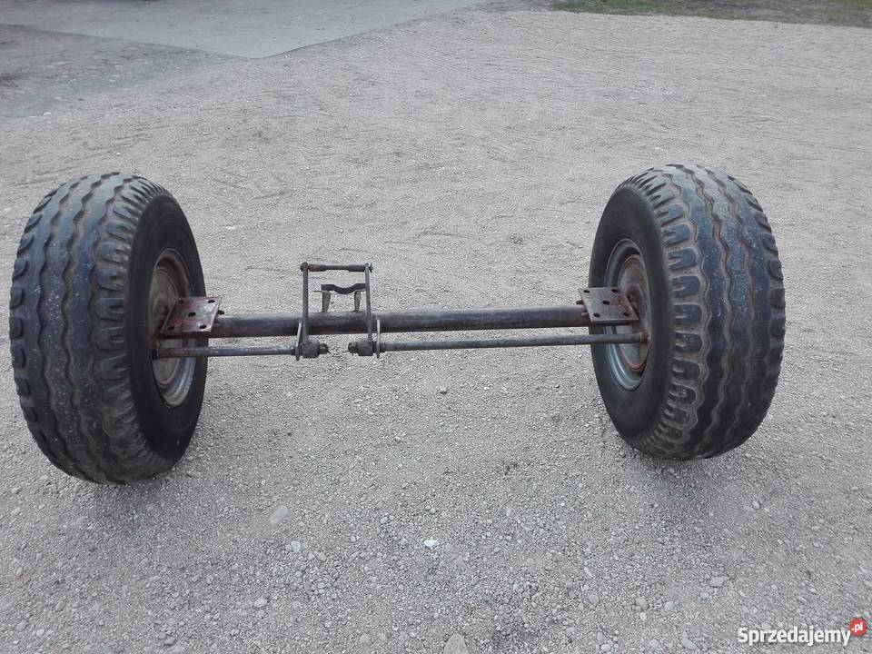 Oś przyczepa rozrzutnik podlaskie