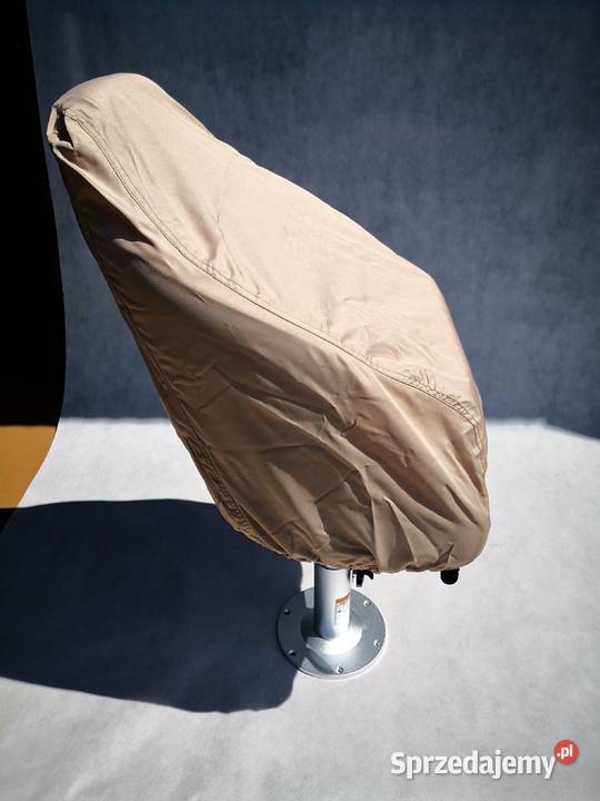 Fotel kapitański kubełkowy do łodzi noga z małopolskie Olkusz sprzedam