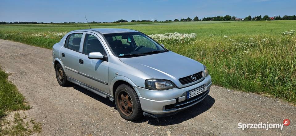 Opel Astra G 14 Lpg Nowy przegląd Rok produkcji 2001 Częstochowa