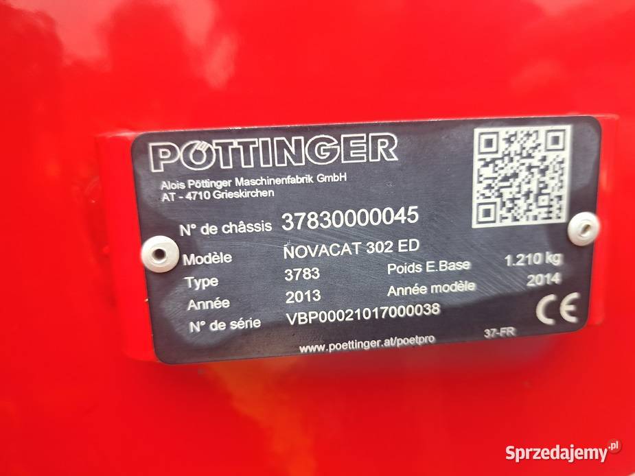 kosiarka dyskowa Pottinger novacat 302 2014