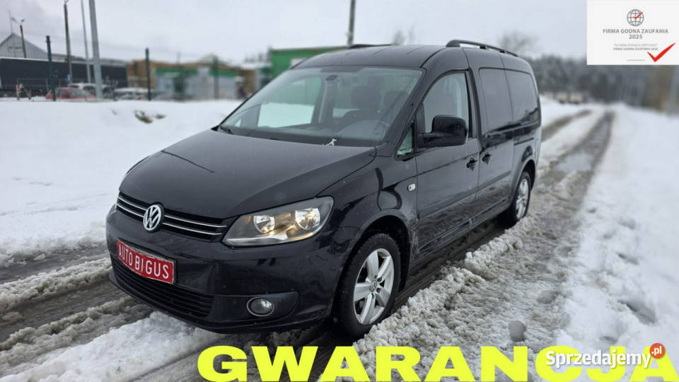 Volkswagen Caddy automat 7 osobowy climatronic 238000km Caddy Lębork