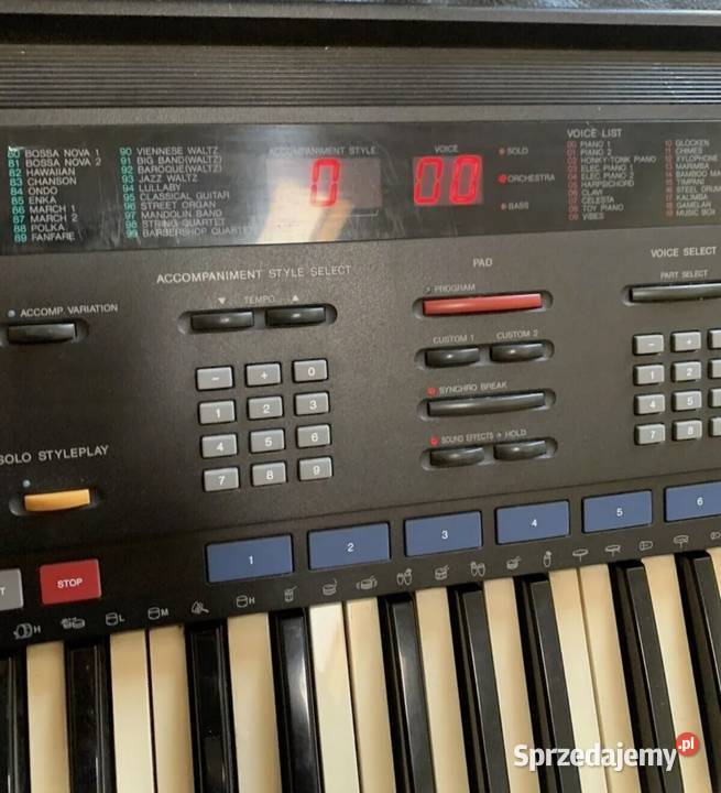 Yamaha Psr 3500 pełnym serwisie czuszczeniu Maków Mazowiecki