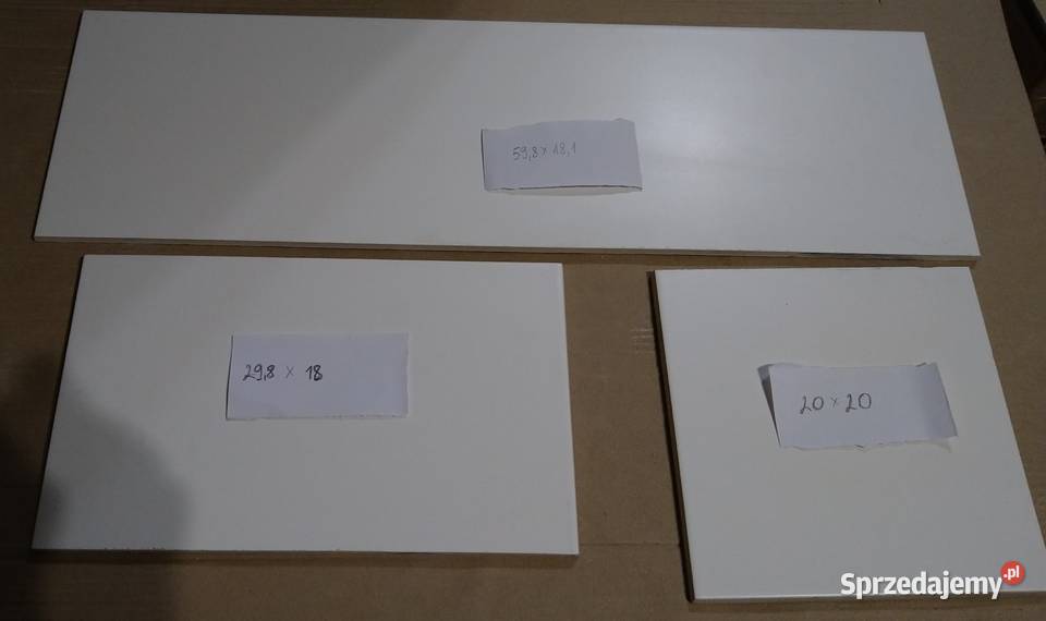 Płytki Opoczno 800 WHITE SATIN 298 x 598 biała Płytki ścienne Poznań