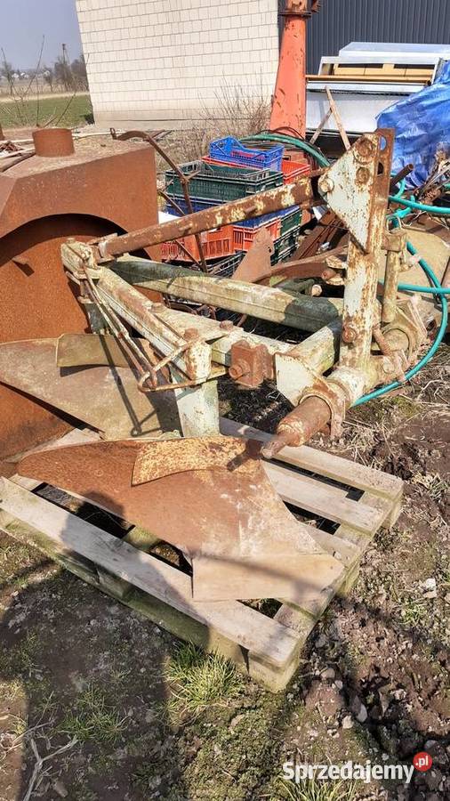Pługi 2 pług 2skibowy unia grudziądz nieuszkodzony Serokomla