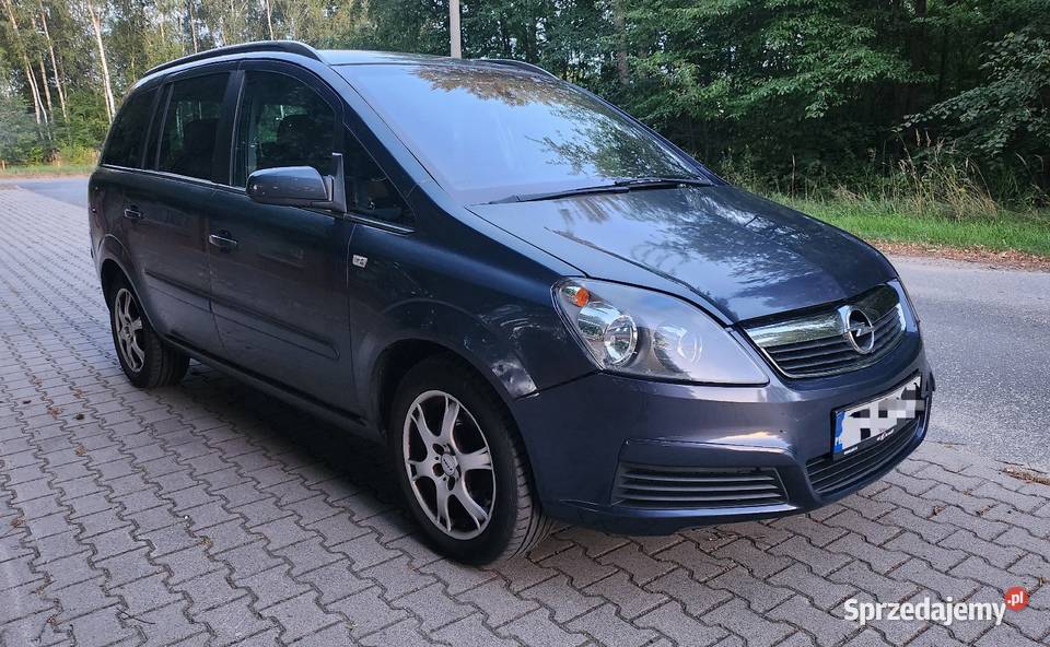 Opel Zafira B 2006 16 105 Benzyna LPG 7 osobowa wspomaganie kierownicy