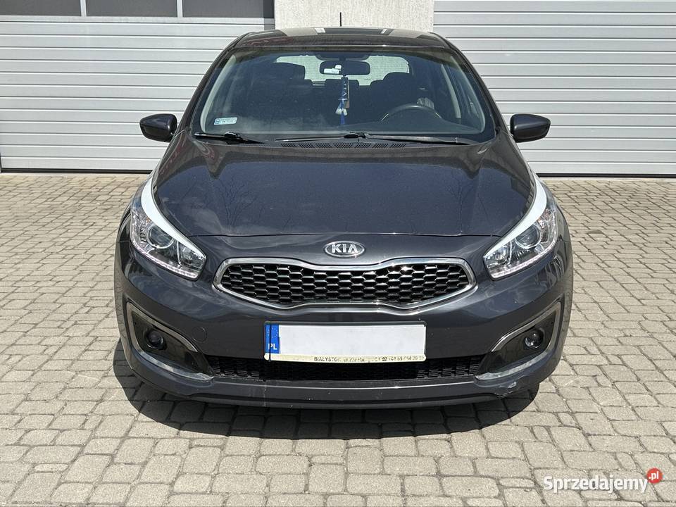 KIA CEED 16 Benzyna 136 Automat Salon Polska szary podlaskie Białystok sprzedam
